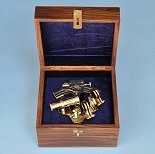 4-Inch RMS Titanic Sextant in Hardwood Case