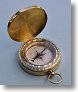 Stanley London Solid Brass Wilderness Scouting Compass