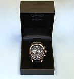 Dalvey Wrist Chronograph in Handsome Hinged Gift Box
