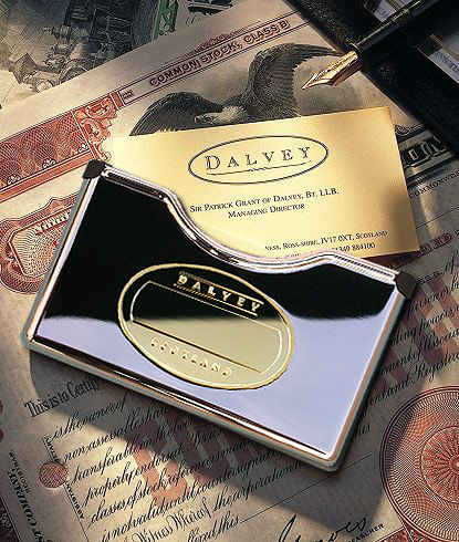 Dalvey Business Card Holder