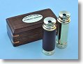 Small Brass Handheld Pirate Spyglass Telescopes with Box