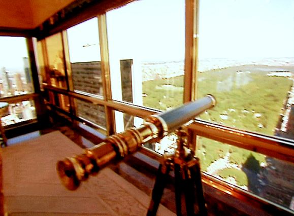 30-inch Stanley London Polished Brass Telescope shown on Season 7, Episode 10
         of NBC's The Celebrity Apprentice