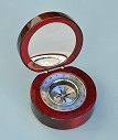 Front of Carabiner Compass