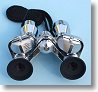 Stanley London Small Chrome Binoculars