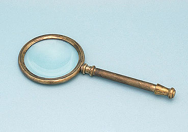 Antique Patina Brass<br>Hand Magnifier