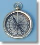 Open Faced Pocket Watch Style Compass