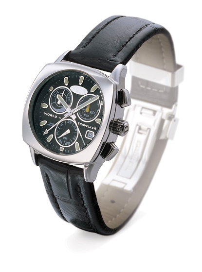Dalvey World Traveler Wrist Watch - PROFESSIONAL CORPORATE AND BUSINESS GIFTS - GRANTS OF DALVEY GIFTS FROM THE DALVEY DEPOT