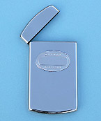 Dalvey Stainless Steel Business Card Case with Hinged Lid
