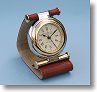 Dalvey Leather Travel Alarm Clock