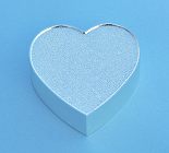 Bottom of Small Heart Shaped Jewelry Box