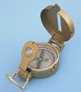 Zinc Lensatic Compass