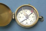 Compass with Lid Open