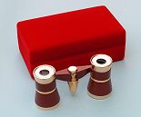 Opera Glasses with Red Velvet Gift Box