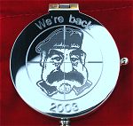 Custom Engraved Saddam Pocket Compass
