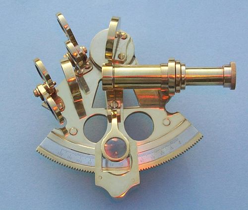 3-inch Premium Quality Brass Sextant