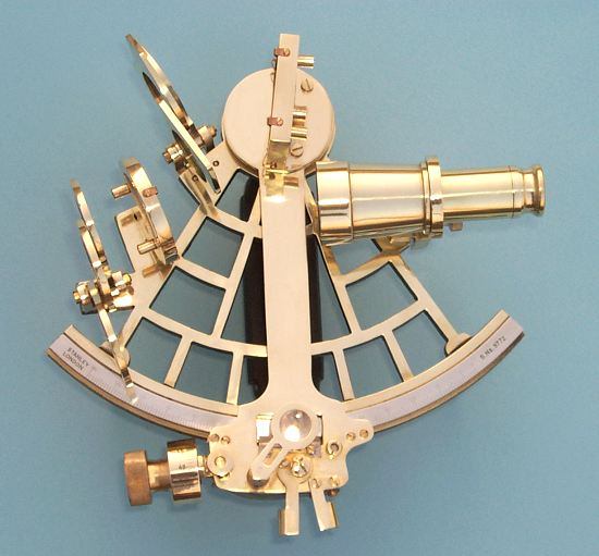 C. Plath Reproduction Brass Sextant