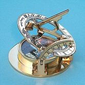 Premium Sundial Compass w/ Case