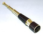 18-inch Leather Sheathed Telescope Extended