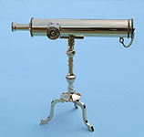 Side View of Victorian Desk Telescope