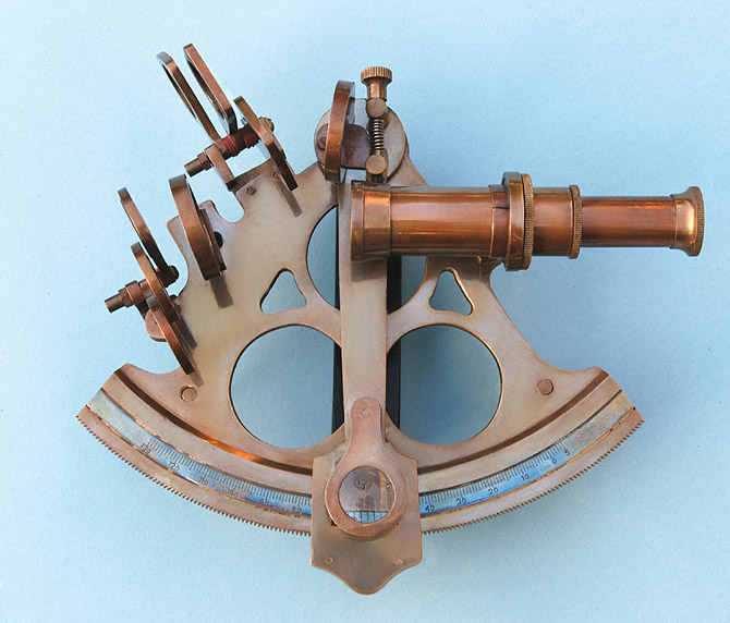 Titanic, White Star Line 6-inch Brass Sextant