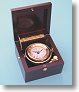 Stanley London Gimbaled Solid Brass Boxed Clock