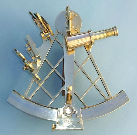 Titanic, White Star Line 8-inch Brass Sextant